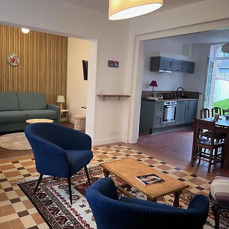 Prázdninový dům Janig Maison 3 Jardin Pres De Honfleur